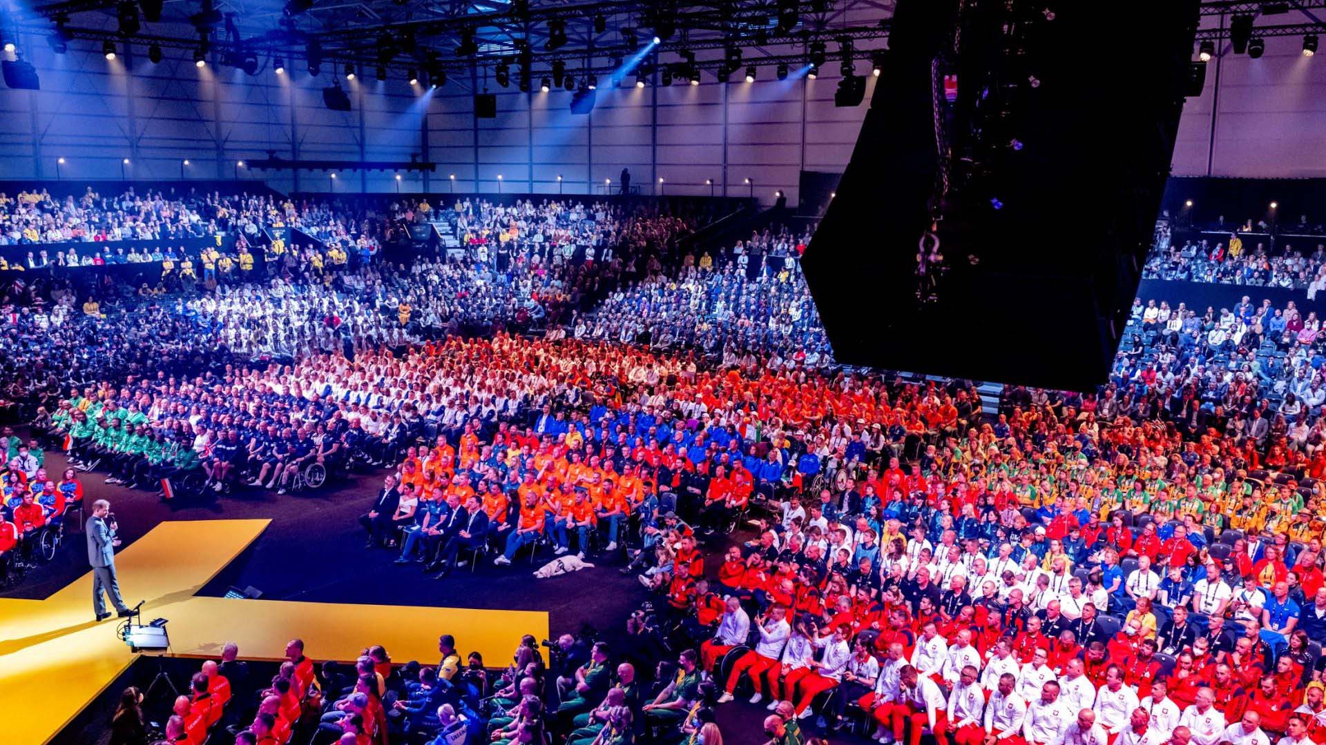 Invictus Games opening ceremony prins harry