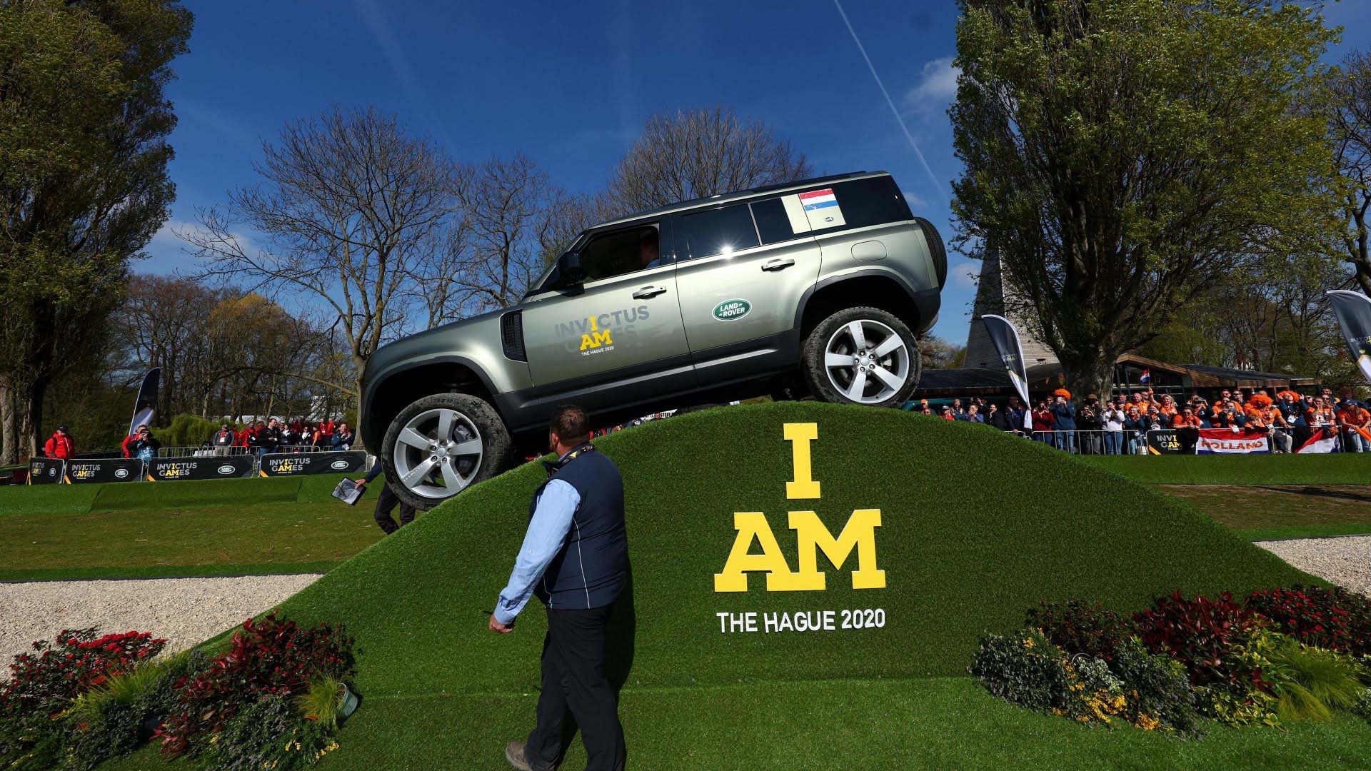 Invictus Games land rover experience
